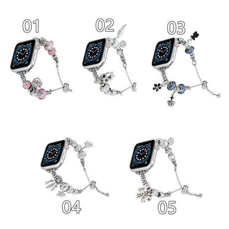 【N415】 apple watch ブレスレット レディース アップル ウォッチ バンド 可愛い