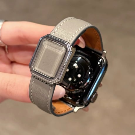 【N791】アップル ウォッチ レザー バンド マグネット apple watch 11 SE3 シリーズ対応 バンド おすすめ