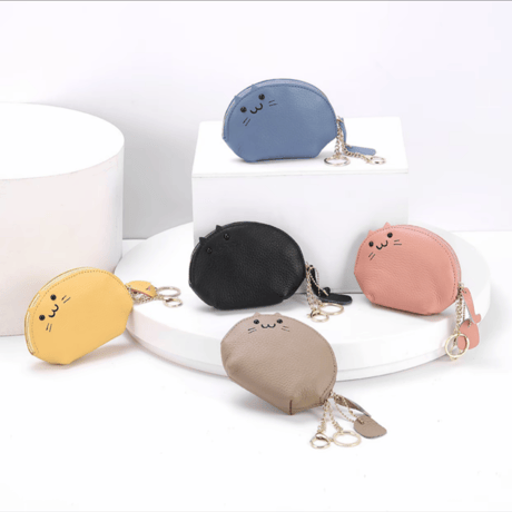 【N805】コイン ケース レディース 人気 小銭入れ かわいい 本 革 リップ ポーチ