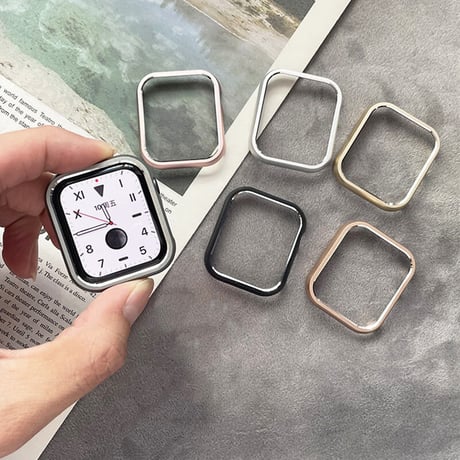 【N407】アップル ウォッチ カバー 高級 apple watch アルミ ケース おすすめ「フレームだけ」