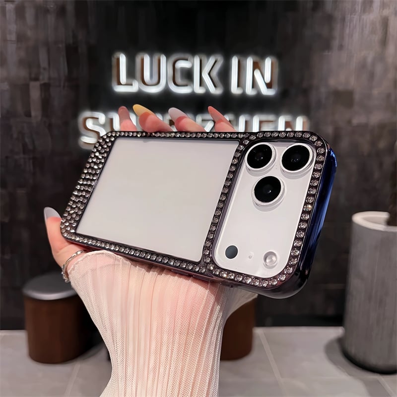 N782】iphone17/17pro ケース キラキラ iphoneケース クリア おしゃ