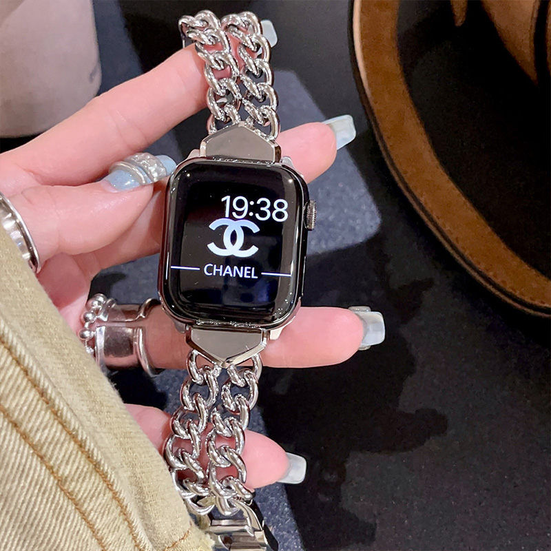 N438】アップル ウォッチ バンド チェーン apple watch バンド