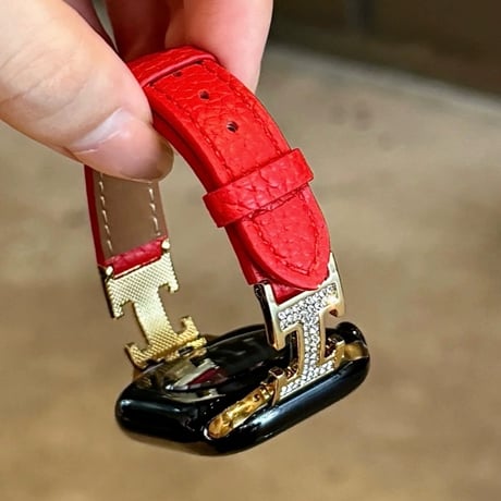 【N737】アップル ウォッチ Series11 バンド かわいい apple watch se バンド 革