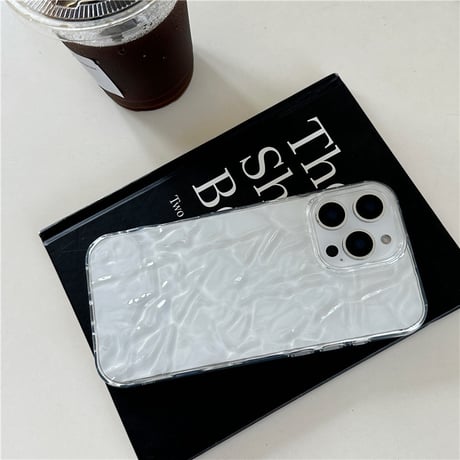 【N724】iphen17/16 ケース クリア 黄ばみにくい iphone 韓国 ケース しわ
