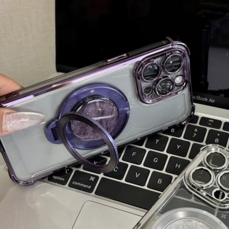 【N090】iphone ケース 衝撃 に 強い おしゃれ iphone ケース magsafe スタンド
