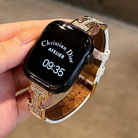 【N737】アップル ウォッチ Series11 バンド かわいい apple watch se バンド 革
