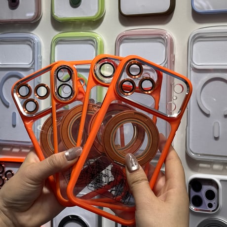 【N275】magsafe 対応 ケース おしゃれ スタンド iphone17/16/15 ケース カメラ 保護