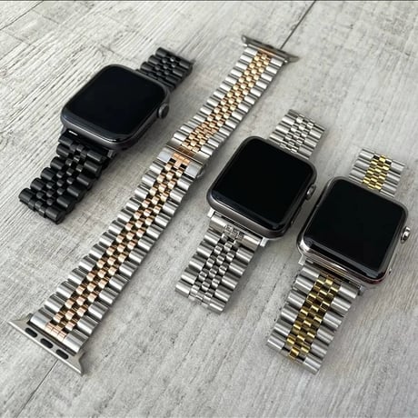 【N695】アップル ウォッチ スーツ に 合う バンド apple watch バンド ステンレス メンズ
