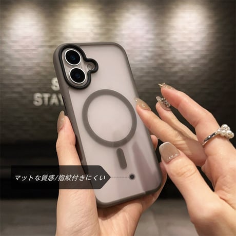 【N631】iphone16 ケース magsafe iphone ケース マット おしゃれ