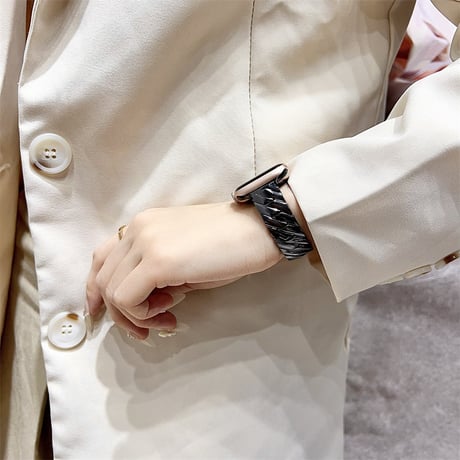 【N585】アップル ウォッチ バンド 女性 人気 apple watch バンド シルバー/ゴールド/ピンクゴールド
