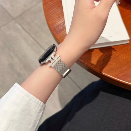 【N815】apple watch バンド 蒸れない アップル ウォッチ バンド ミラネーゼ ループ