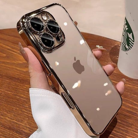 【N430】iphone16/16pro クリア ケース 黄 ば ま ない iphone15/15pro サイドカラーケース カメラまで保護