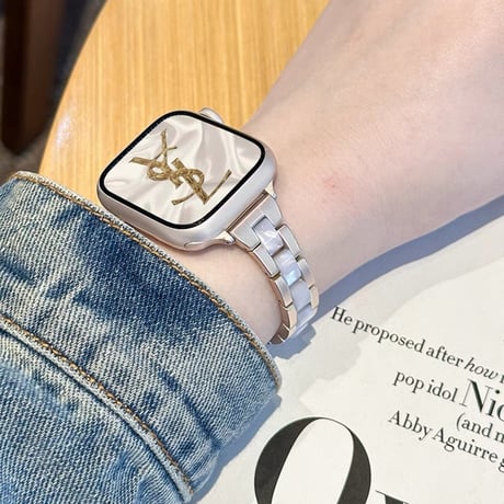 【N716】アップル ウォッチ バンド おしゃれ 女性 apple watch バンド 細め