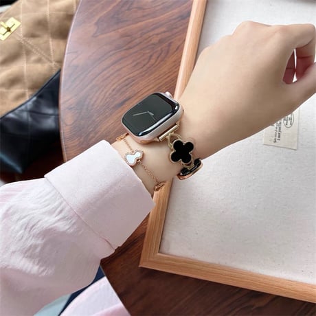 【N826】アップル ウォッチ 11/se3 バンド 女性 人気 apple watch バンド かわいい