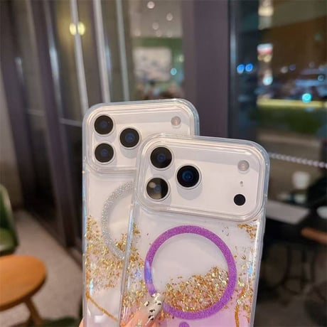 【N337】iphone ケース マグセーフ かわいい iphone ケース クリア おしゃれ