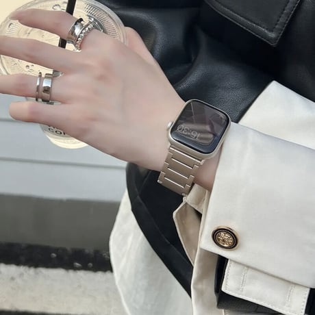 【N382】アップル ウォッチ バンド メンズ 女性 人気 apple watch バンド ビジネス ステンレス
