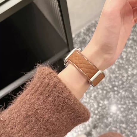 【N758】アップル ウォッチ バンド マグネット レディース/メンズ apple watch se3 バンド レザー