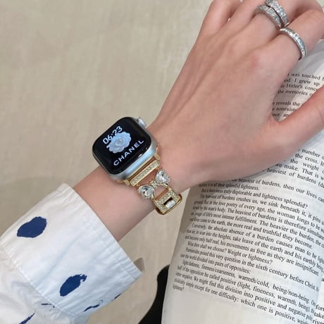 【N628】アップル ウォッチ Series11/SE3対応 バンド 女性 人気 apple watch バンド 革 リボン