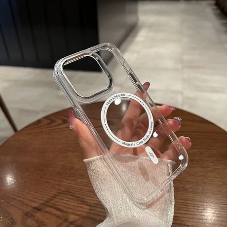 【N682】iphone17e/16e ケース クリア かわいい magsafe 対応 iphone ケース