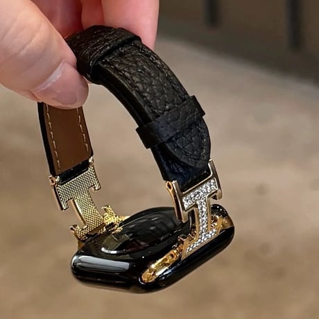 【N737】アップル ウォッチ Series11 バンド かわいい apple watch se バンド 革