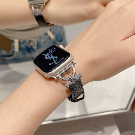 【N405】 d バックル アップル ウォッチ シリーズ 10 バンド レザー apple watch バンド ベージュ