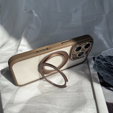 【N681】iphone16/16pro ケース マグセーフ iphone ケース クリア おしゃれ「カメラ保護カバー取り外し可能」