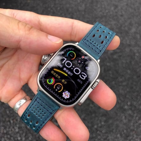 【N761】apple watch 革 バンド 高級 メンズ アップル ウォッチ バンド 蒸れ ない