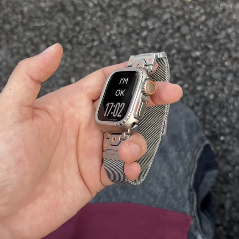 N829】一瞬でUltraに変身 アップル ウォッチ ウルトラ 風 ケース apple
