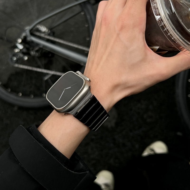 【ステンレス一体式バンド】シリーズ10 46mm ユニセックス ステンレス一体式バンド】シリーズ10 46mm ユニセックス