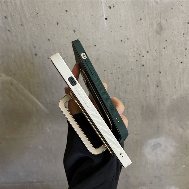 N184】スタンド付きiPhone15/14/13/12/11など対応ケース ハードケース