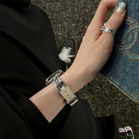 【N643】アップル ウォッチ バンド 女性 人気 apple watch 42ｍｍ/46ｍｍ バンド おしゃれ