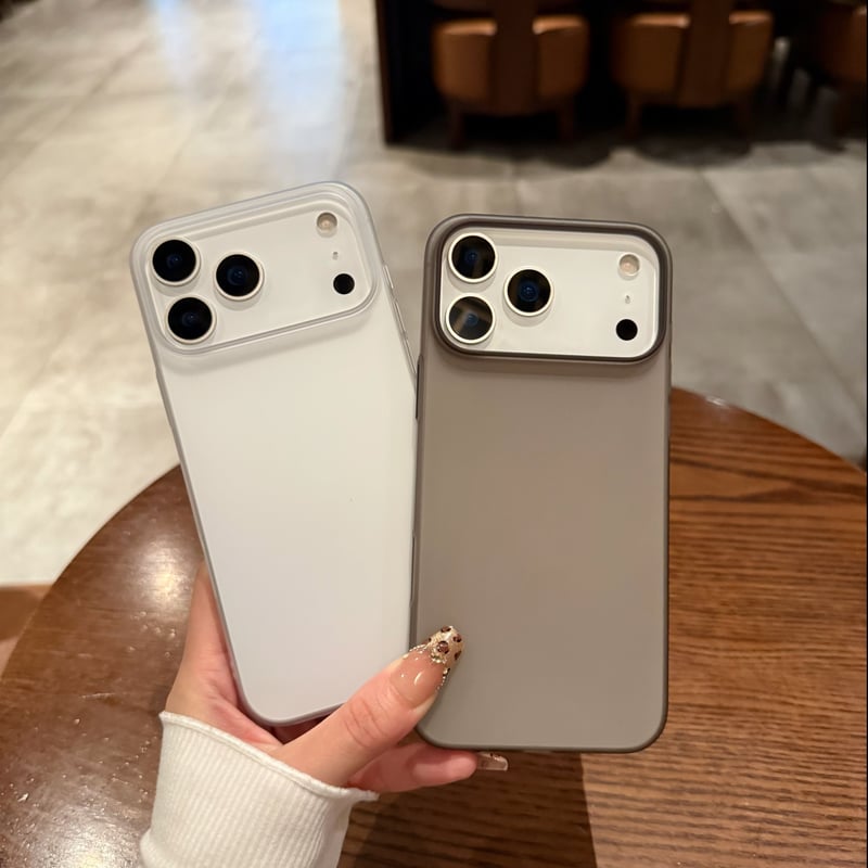 名梨マットケース N776】Iphone ケース マット クリア iPhoneケース シンプル 高級感 | h