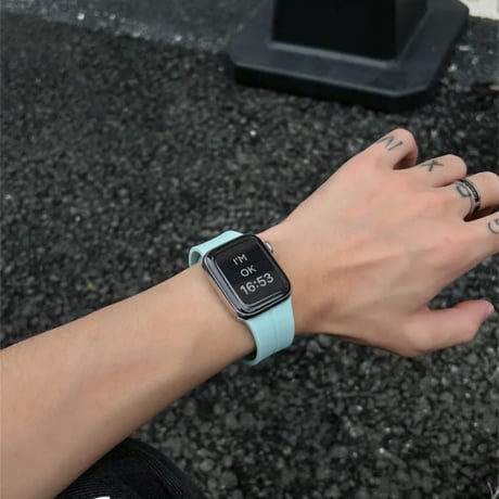 【N661】アップル ウォッチ バンド シリコン apple watch マグネット バンド 安い