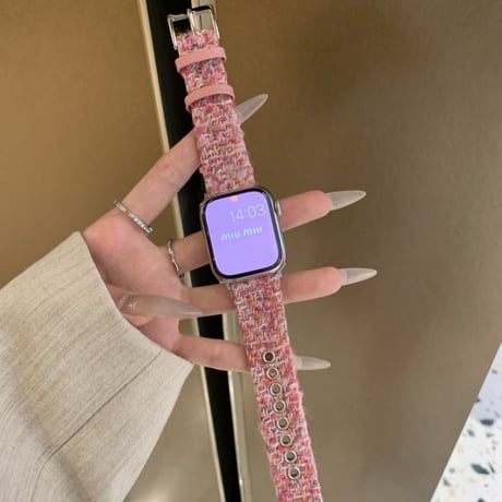 【N567】冬 アップル ウォッチ series 11 バンド 女性 人気 apple watch バンド かわいい