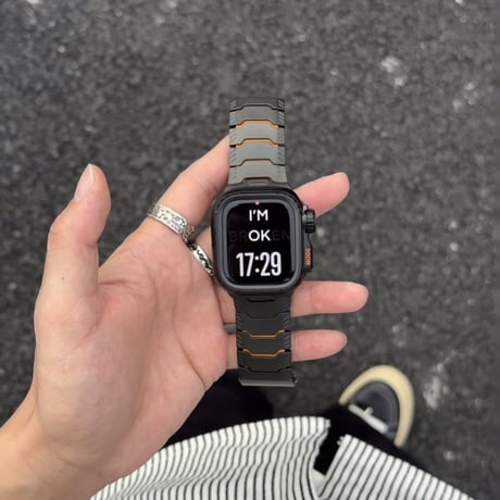 【N829】一瞬でUltraに変身 アップル ウォッチ ウルトラ 風 ケース apple watch ケース メタル