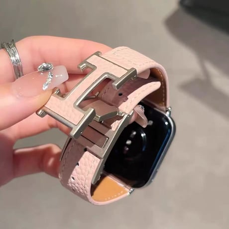【N703】アップル ウォッチ レザー バンド apple watchSeries11 アップル ウォッチ マグネット バンド