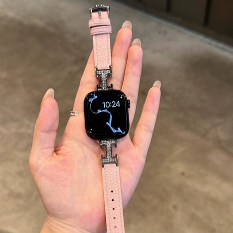 【N737】アップル ウォッチ Series11 バンド かわいい apple watch se バンド 革