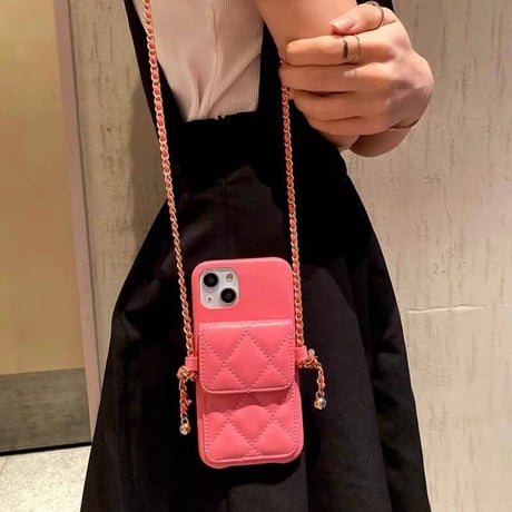 【N142】スマホケース ショルダー おしゃれ iPhone15/14/14plus/13 レザーケース カード収納