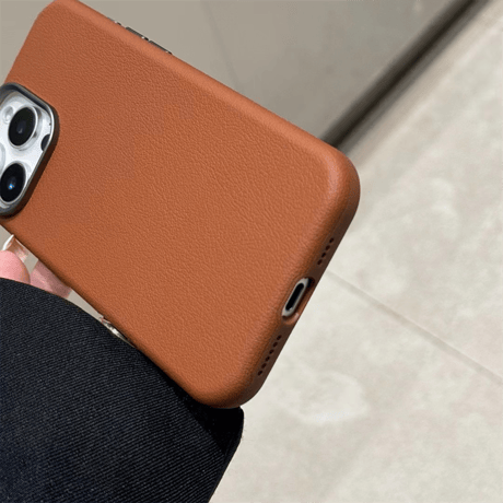 【N052】iphone17/17air/16/15 レザー ケース ケース グレー iPhone ケース シンプル