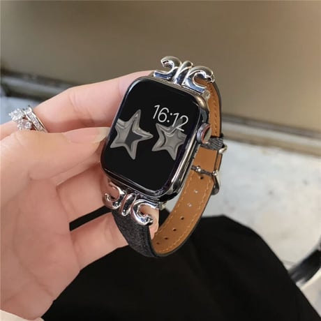 【N455】アップルウォッチ バンド デニム applewatch バンド かわいい