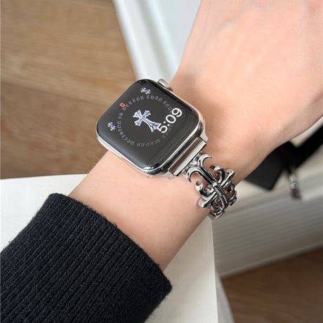 【N710】アップル ウォッチ バンド チェーン apple watch バンド おしゃれ 韓国
