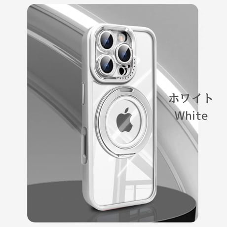 【N681】iphone16/16pro ケース マグセーフ iphone ケース クリア おしゃれ「カメラ保護カバー取り外し可能」