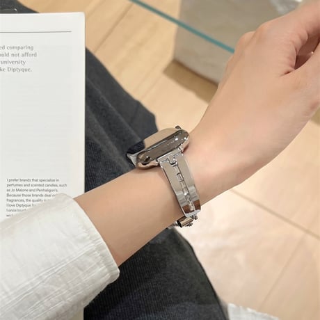 【N596】apple watch バングル アップル ウォッチ Series11/SE3対応 バンド キラキラ レディース