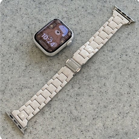 【N599】アップル ウォッチ バンド かわいい apple watch バンド レディース「バンド+ケース2点セット」