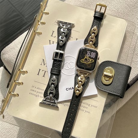 【N765】アップル ウォッチ バンド かっこいい レザー apple watch 11 バンド おすすめ