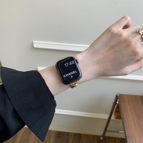 【N731】アップル ウォッチ バンド ブレスレット パール apple watch バンド かわいい