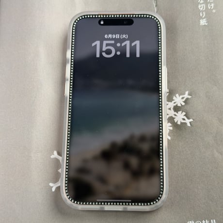 【N822】「2枚入り」ストーン 付き ガラス iphone フィルム かわいい Iphone17pro 高透明/保護フィルム 覗き 見防止