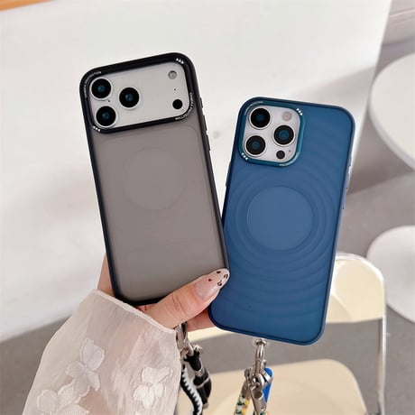 【N757】iphone17/17pro ケース ショルダー ストラップ付き iphoneケース 人気 斜めがけ
