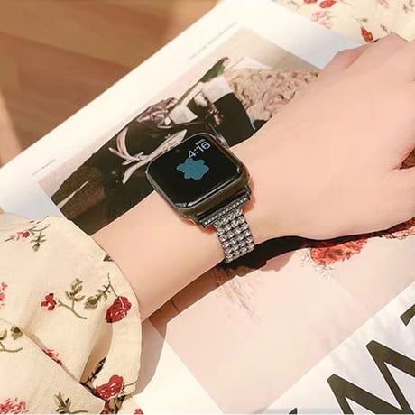 【N213】apple watch バンド キラキラ アップルウォッチ カバー おしゃれ Set