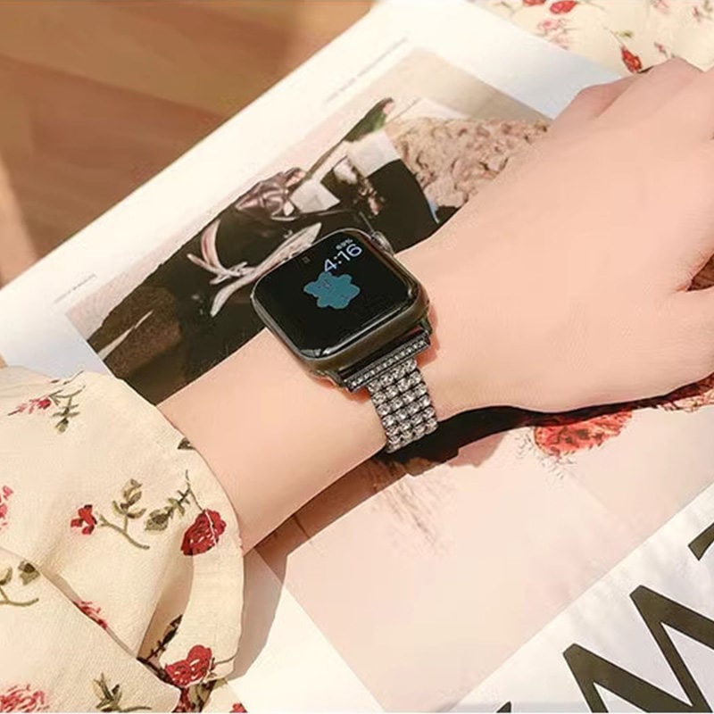 N213】apple watch バンド キラキラ アップルウォッチ カバー
